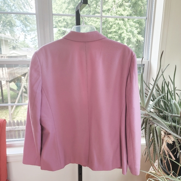Pendleton Vintage 100% Wool Pink Jacket Blazer USA Sz 14 - Picture 2 of 5